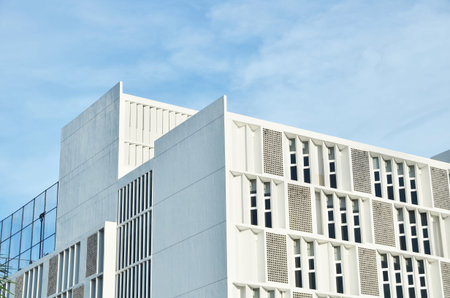 Corner of a roof building