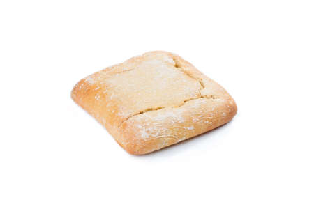 Bread isolate on white backgroundの写真素材