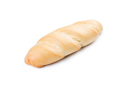 Bread isolate on white backgroundの写真素材