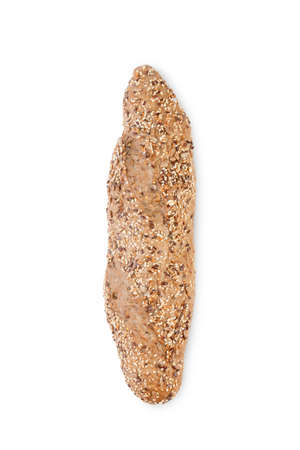 Bread isolate on white backgroundの写真素材