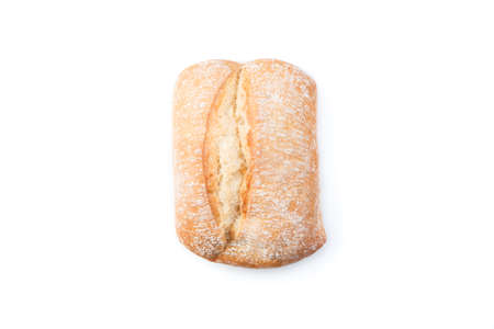 Bread isolated on white backgroundの写真素材