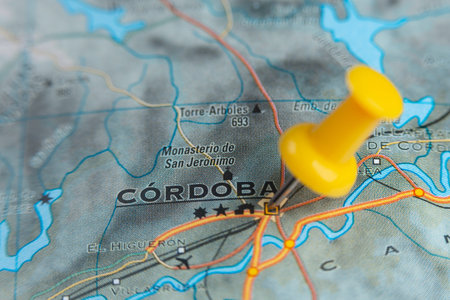 Cordoba city on the map.