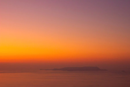 amazing and beutiful landscape sea crete greece