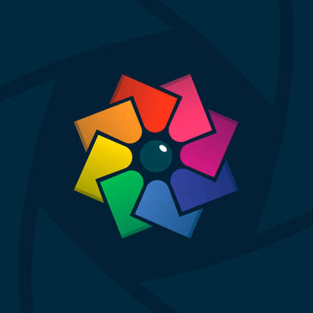 edit logo and icon vector Isolated imageのイラスト素材