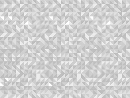 White triangle tiles seamless pattern, vector background.のイラスト素材