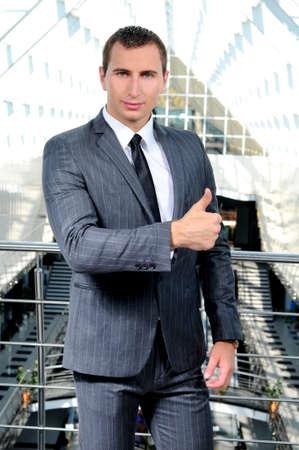 Portrait young businessmanの写真素材