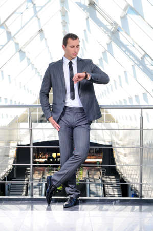 Portrait young businessmanの写真素材