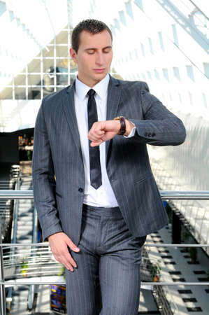 Portrait young businessmanの写真素材
