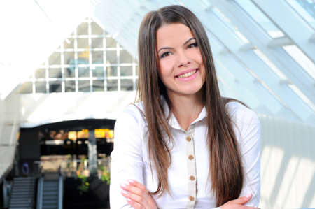 Beautiful businesswoman portraitの写真素材