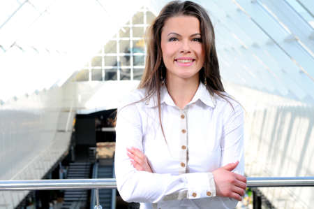 Beautiful businesswoman portraitの写真素材