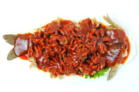 Thai cuisine, Hot and sour fish の写真素材