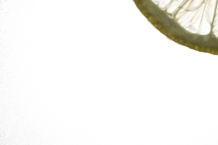 Lemon slices close up ,backgroundの写真素材