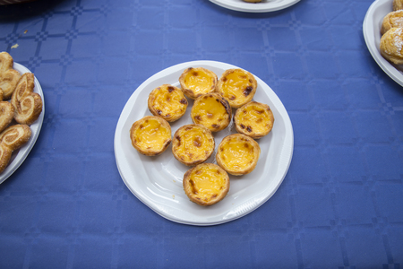 Sliced traditional Portuguese Christmas cake, made with candied fruits.の写真素材