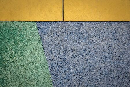 Rubber floor texture. Granules playground cover background.の写真素材