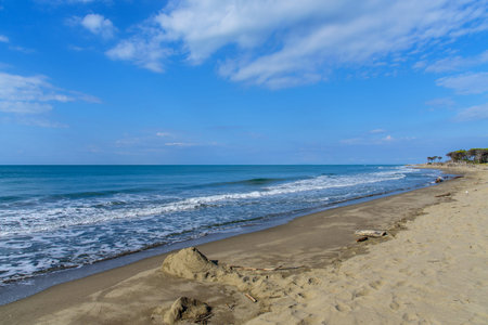 beach of the mediterranean seaの写真素材