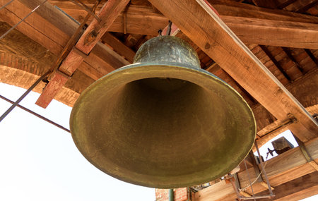 Old bell in the tower