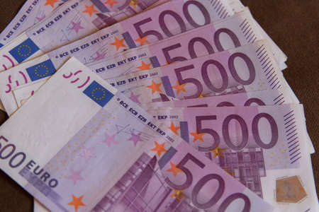 euro money banknotes, Money Euro backgroundの写真素材