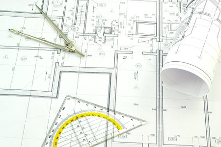 Image of several drawings of the project and instruments