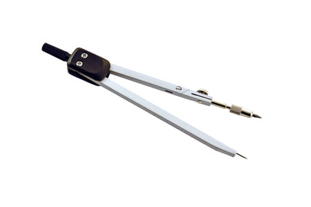 Isolation of a circinus on a white background