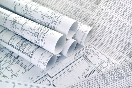 Photo drawings for the project engineering work