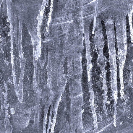 Stained glass with white paint with splashes and drips of paint. Background image.
