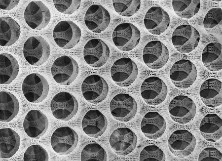 Background image with grid texture in black and white