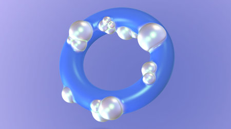 seething torus 3d render