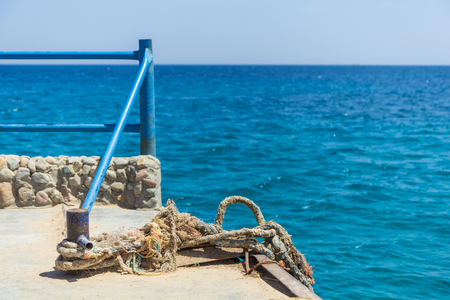 sunny day on the sea beachの写真素材