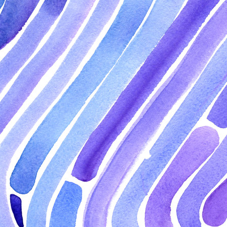 Hand painted watercolor background. Watercolor stains and lines.の写真素材