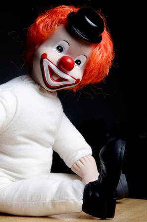 smiling clownの写真素材