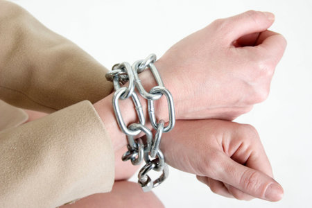 Hands in chains