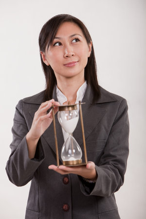 Twenties attractive vietnamese businesswomanの写真素材