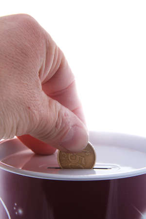 piggy bank for small saving の写真素材