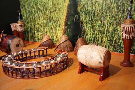 Vietnam typical musical instrumentsのeditorial素材