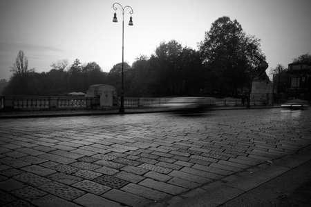 A landscape of Turin Italyの写真素材
