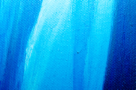 texture blue oil paint on canvas macro closeupの写真素材