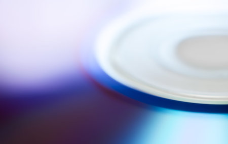 compact disc surface macro abstract multicolored pattern background