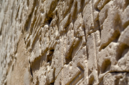 antique hieroglyphs on stone wall in egypt background pattern texture close upの写真素材