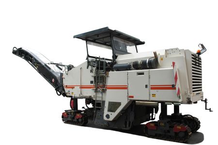 a model of a heavy engineering industry for  road workの写真素材