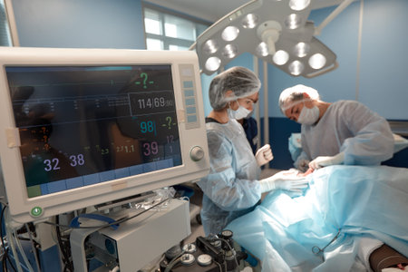 Monitoring of patients heart in intensive care unit