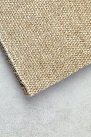 Fabric texture background wallpaper, beige natural shade