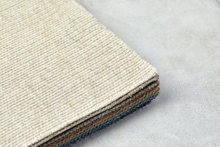 Fabric texture background wallpaper, beige natural shade