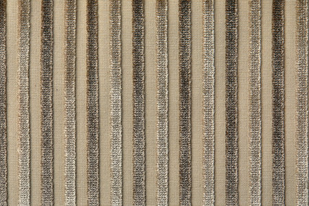 Beige Velvet Fabric Texture Background close up vertical Direction of Threadsの写真素材
