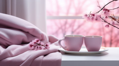 Modern Pink Luxury Apartmentsの素材