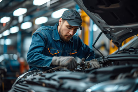 Automotive Expert Fine-tuning Engine Mechanicsの素材