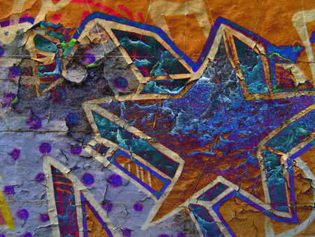 Collage.Graffitiの写真素材