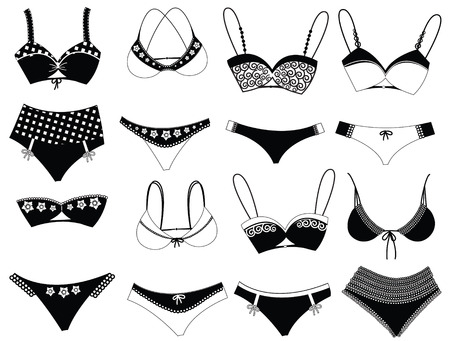 Bikini for women.fashion clothes のイラスト素材