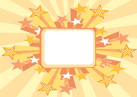 Retro abstract background for text.のイラスト素材