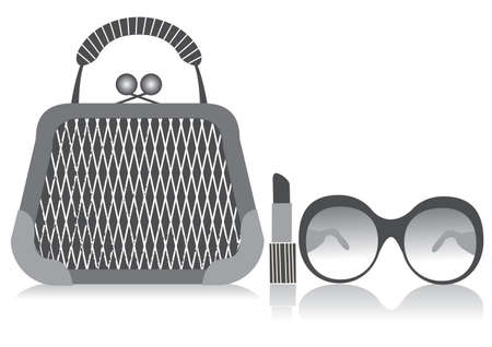 Woman accessories. のイラスト素材