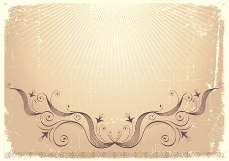 vintage background with vignettes.Abstract paper for textのイラスト素材